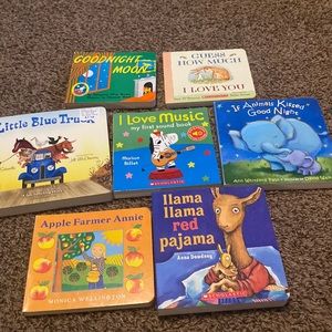 Lot of 7 board books